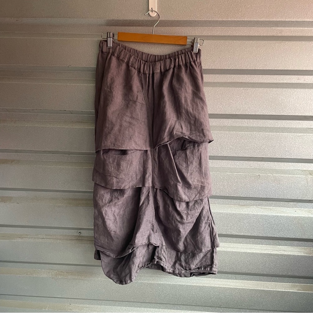 Cynthia Ashby tiered skirt